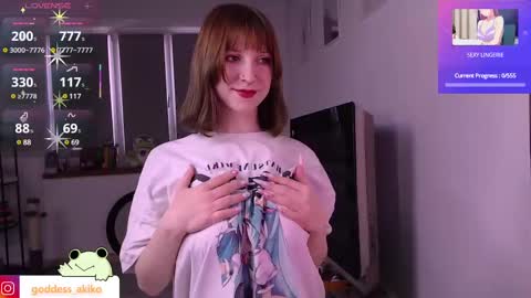 Snapshot of goddessakiko chatting on March 9, 11:14 am Akiko online show from March 9, 11:14 am