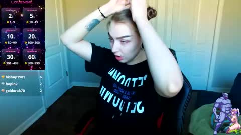 Snapshot of holyweed420 chatting on February 9, 8:02 pm Viktoria online show from February 9, 8:02 pm