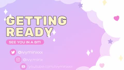 Ivy Minxxx online show from September 13, 1:08 am