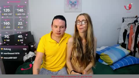 Snapshot of jade_and_jack chatting on December 14, 7:18 am jade_and_jack online show from December 14, 7:18 am