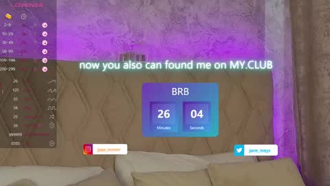 your kitty JANE roawww online show from March 1, 8:13 am