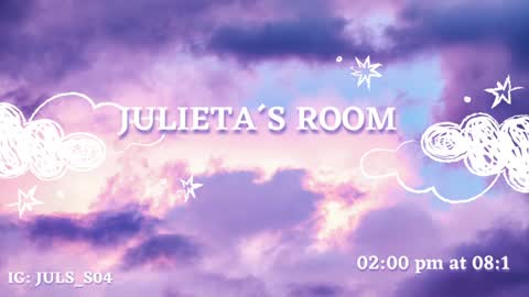 julietaoncb online show from February 1, 7:23 pm