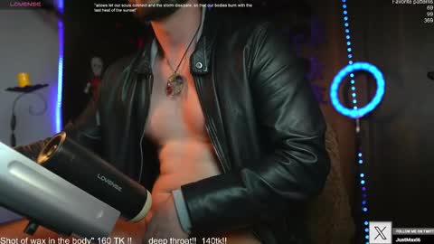 Snapshot of just_your_dreamboy chatting on October 8, 1:24 am Maxi online show from October 8, 1:24 am