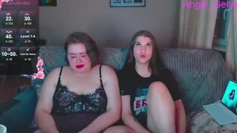 Kat and Angel online show from July 1, 8:17 pm