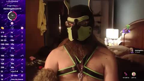 kinkywolf87 online show from November 28, 11:23 pm