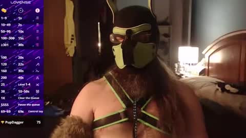 kinkywolf87 online show from October 23, 5:42 am