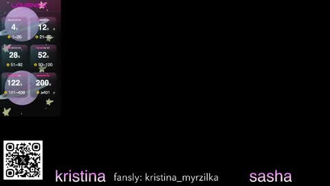 Kristina3 online show from March 29, 4:19 pm
