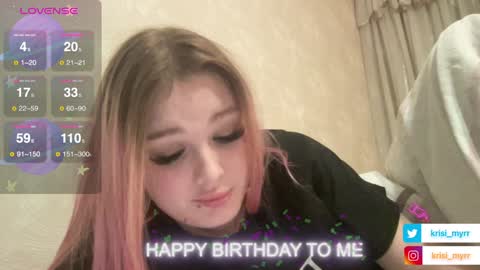 Kristina3 online show from December 9, 1:29 am