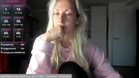 LeaVixx online show from November 3, 4:30 pm