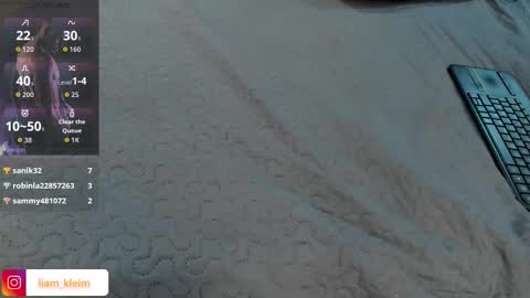 LIAM KLEIN online show from November 8, 2:42 pm