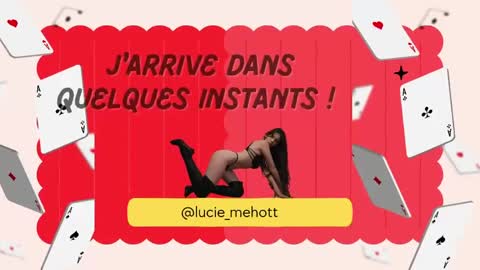 Lucie hot follow me on  online show from May 3, 9:26 am