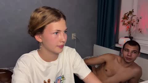 Snapshot of luckysex_ chatting on October 28, 2:40 pm hello im Kristy and Nick  PVT OPEN online show from October 28, 2:40 pm