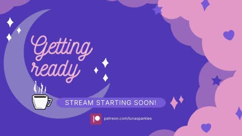 ..LunaSparkles. online show from April 20, 5:21 am