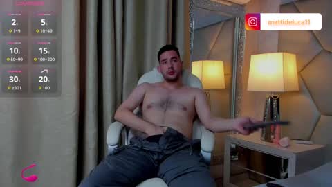 Snapshot of maatt_de_luca chatting on September 23, 6:14 pm Matt De Luca online show from September 23, 6:14 pm