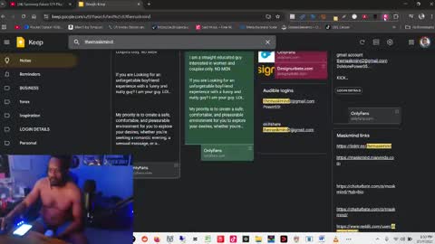 Maskmind online show from February 24, 6:47 pm