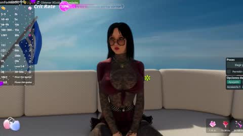 Megan online show from December 1, 2:20 am