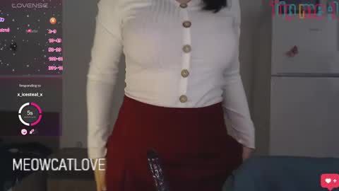 meowcatlove online show from January 9, 8:44 pm