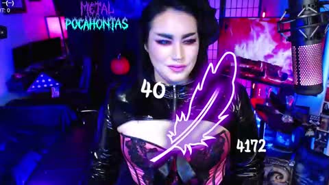 MetalPocahotass online show from November 15, 12:56 am