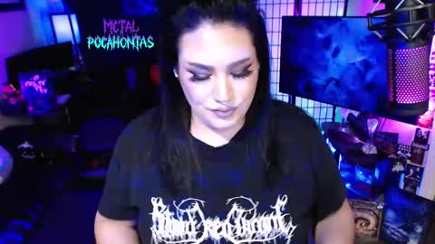 MetalPocahotass online show from November 21, 12:30 am
