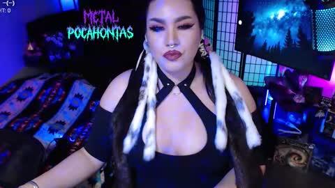 MetalPocahotass online show from November 28, 12:07 am
