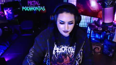 MetalPocahotass online show from November 22, 12:31 am