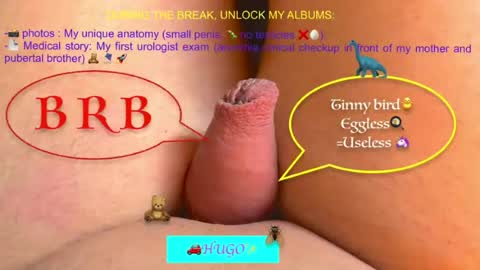 tinypenis online show from August 4, 11:23 pm