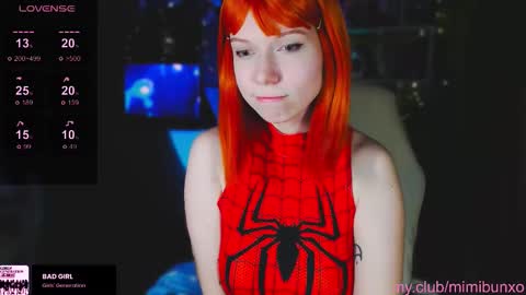 Snapshot of mimibunxo chatting on November 1, 4:33 am Mimi Bunny online show from November 1, 4:33 am