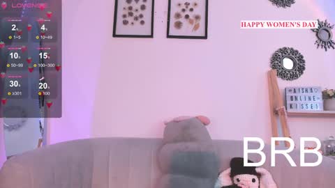 Aisha    birtthday show 15 noviembre online show from March 10, 8:45 pm