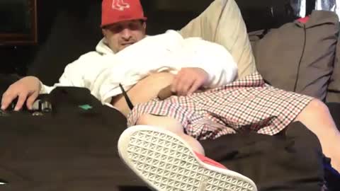 Snapshot of n3v3rpanic1 chatting on February 11, 9:56 pm SnackPants online show from February 11, 9:56 pm