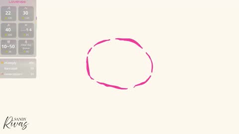 Naty online show from October 9, 8:36 pm