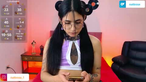 Snapshot of nattrose_ chatting on September 21, 4:00 pm Natt online show from September 21, 4:00 pm
