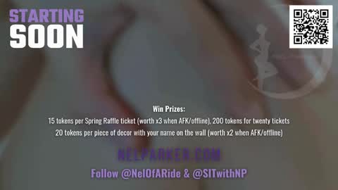 Nel Parker online show from March 29, 8:10 pm