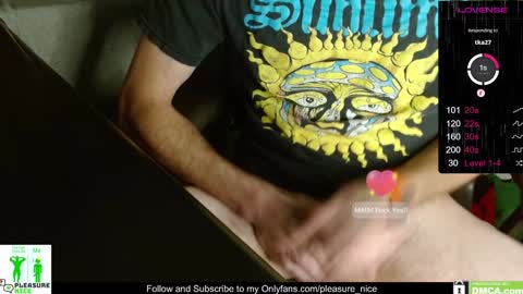 Nick Pleasure Nice online show from December 17, 6:09 pm