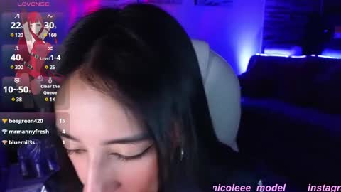 Nicole online show from January 3, 2:10 am