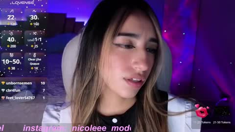 Nicole online show from February 26, 1:14 am