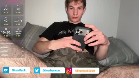 Oliver Beck online show from March 31, 2:56 am