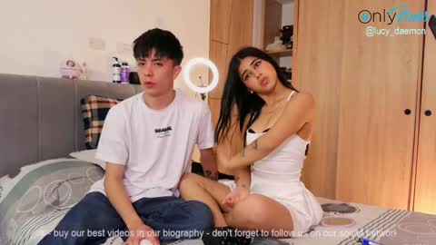 first anal video in bio we are lucy and perceo follow us online show from January 18, 9:55 pm