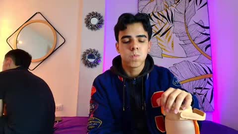 Salomon  Jax and Luca online show from February 23, 1:46 am