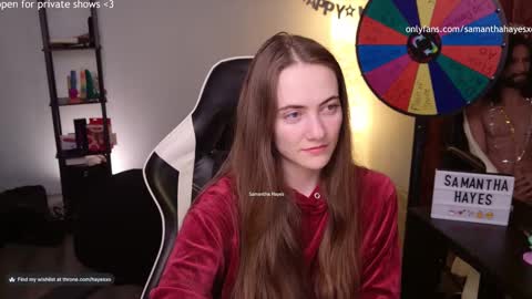 The Real Samantha Hayes haha  online show from January 16, 7:38 am