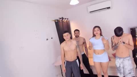 Amber - Megan - Alex - Elias online show from February 2, 7:05 am