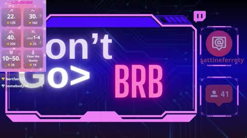 Snapshot of sattine chatting on October 7, 8:05 pm   Sattine Ferrety   online show from October 7, 8:05 pm