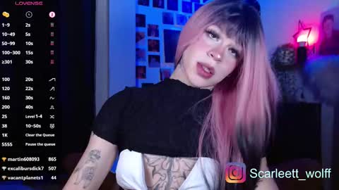 scarlet wolfindependient model online show from November 17, 8:39 am