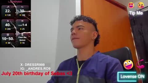 sebas 3 online show from July 11, 2:09 pm