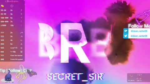 Dean Carter online show from March 9, 11:20 pm