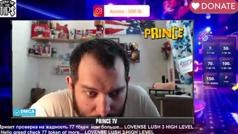 BISEXPRINCE777 online show from July 2, 12:10 pm