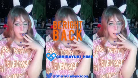 Snapshot of shirayuki_hime chatting on January 18, 11:00 am Im Lilu Rosenblum Guys I have ----Ill be glad to see you there online show from January 18, 11:00 am