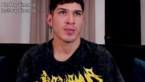 Snapshot of soyraydimarco_ chatting on October 11, 12:59 am RayDimarco  independent model online show from October 11, 12:59 am