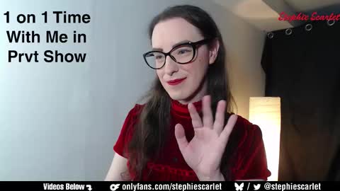 Stephie Scarlet online show from February 23, 6:48 am