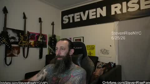 StevenRiseNYC online show from June 26, 1:00 am
