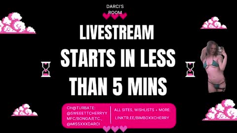 Cherry B  online show from April 16, 7:41 am